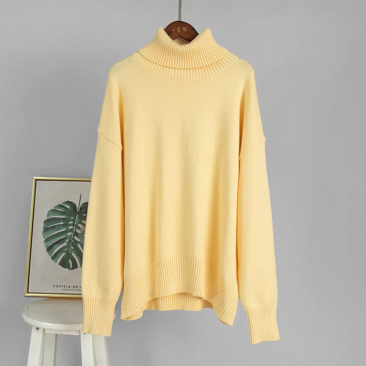 Aurelia – Maglione Oversize a Collo Alto