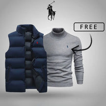 Stile e Comfort Premium – Ottieni il tuo gilet + maglione GRATIS oggi stesso