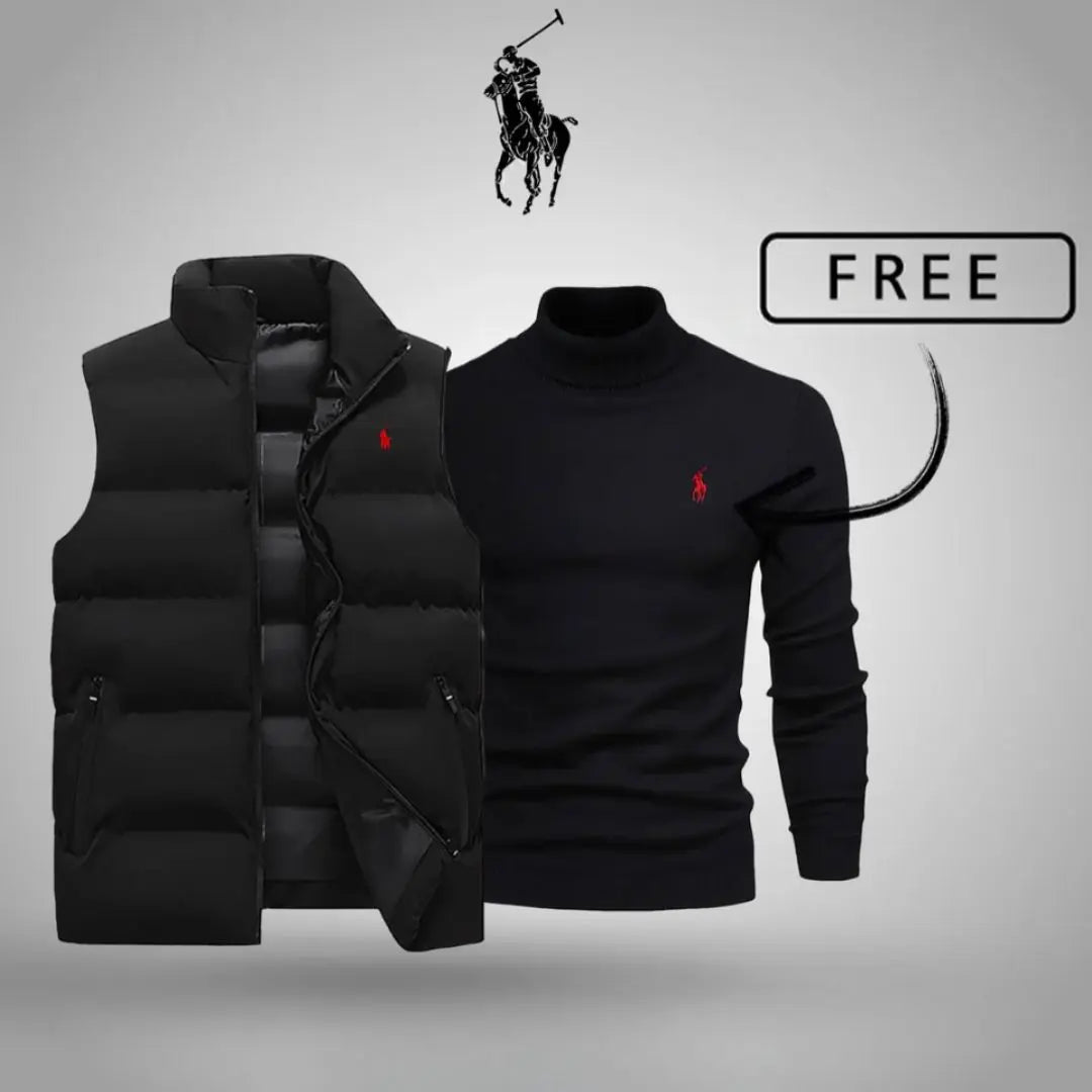 Stile e Comfort Premium – Ottieni il tuo gilet + maglione GRATIS oggi stesso
