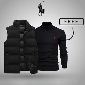 Stile e Comfort Premium – Ottieni il tuo gilet + maglione GRATIS oggi stesso