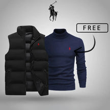 Stile e Comfort Premium – Ottieni il tuo gilet + maglione GRATIS oggi stesso